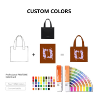 Sac fourre-tout en tricot écologique en gros, avec logo personnalisé, couleur unie, fermeture éclair, pliable, en polyester recyclé, pour usage quotidien