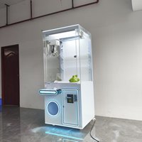 Promotion : Machine à pinces à cadre néon, équipement de jeu d'arcade à monnayeur pour bars, magasins et divertissement intérieur