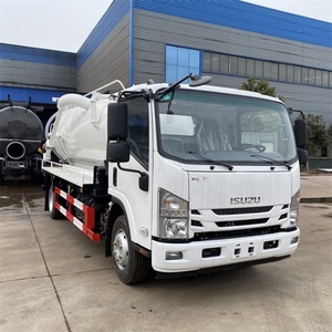 Camión de Succión de Aguas Residuales y Lodos 4x2 Isuzu KV100 de 5 m³ de Venta Caliente en Japón - Product Image 1