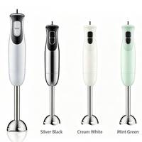 Mixeur Plongeant Électrique 200W DC, 2 Vitesses, Lames en Acier Inoxydable, avec Bol Hachoir 500ML et Gobelet AS 700ML
