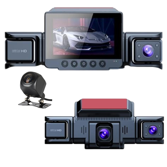 Wholesale 3.0 Inch IPS Screen Dash Cam 1080P Front & Rear View Mirror Car Recorder with WiFi GPS Track Loop Recording DVR