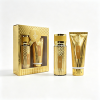Coffrets Cadeaux de Parfums Arabes de Luxe en Gros – Vaporisateur Original aux Notes Fraîches de Menthe, Mandarine Sanguine et Rose, et Crème Parfumée