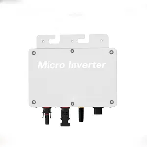 Pv Op Grid Micro Omvormer 300W 600W 1200W 1400W 2000W Micro Inverter, grid Tie Inverter Micro Met Mppt Tracking