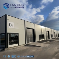 Edificio de Almacenamiento de Estructura de Acero Prefabricada, Edificio Metálico, Almacenamiento Industrial, Diseño Personalizado, Solución Energéticamente Eficiente