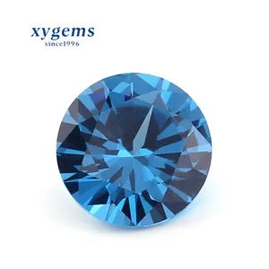 Máy Cắt Thô Gemstone119 # Vòng Tổng Hợp Spinel Cho Sáp Thiết Lập