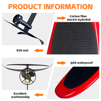 Nouveautés 2026 : Planche de surf électrique Efoil 6000W avec hélice, en carbone, pour sports nautiques, Jetsurf motorisé