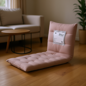 Cuscino da pavimento in ciniglia poliestere Blush 27 X 74, morbido cuscino per interni. - Product Image 2