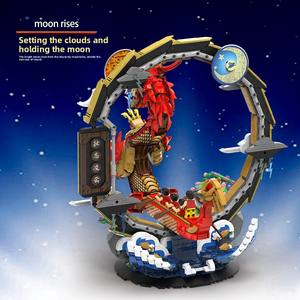 Yuechuang YC-50004 Barco Dragón de Simulación 'Dragón Alasando sobre los Mares', Kit de Construcción Educativo de Plástico para Niños - Product Image 4