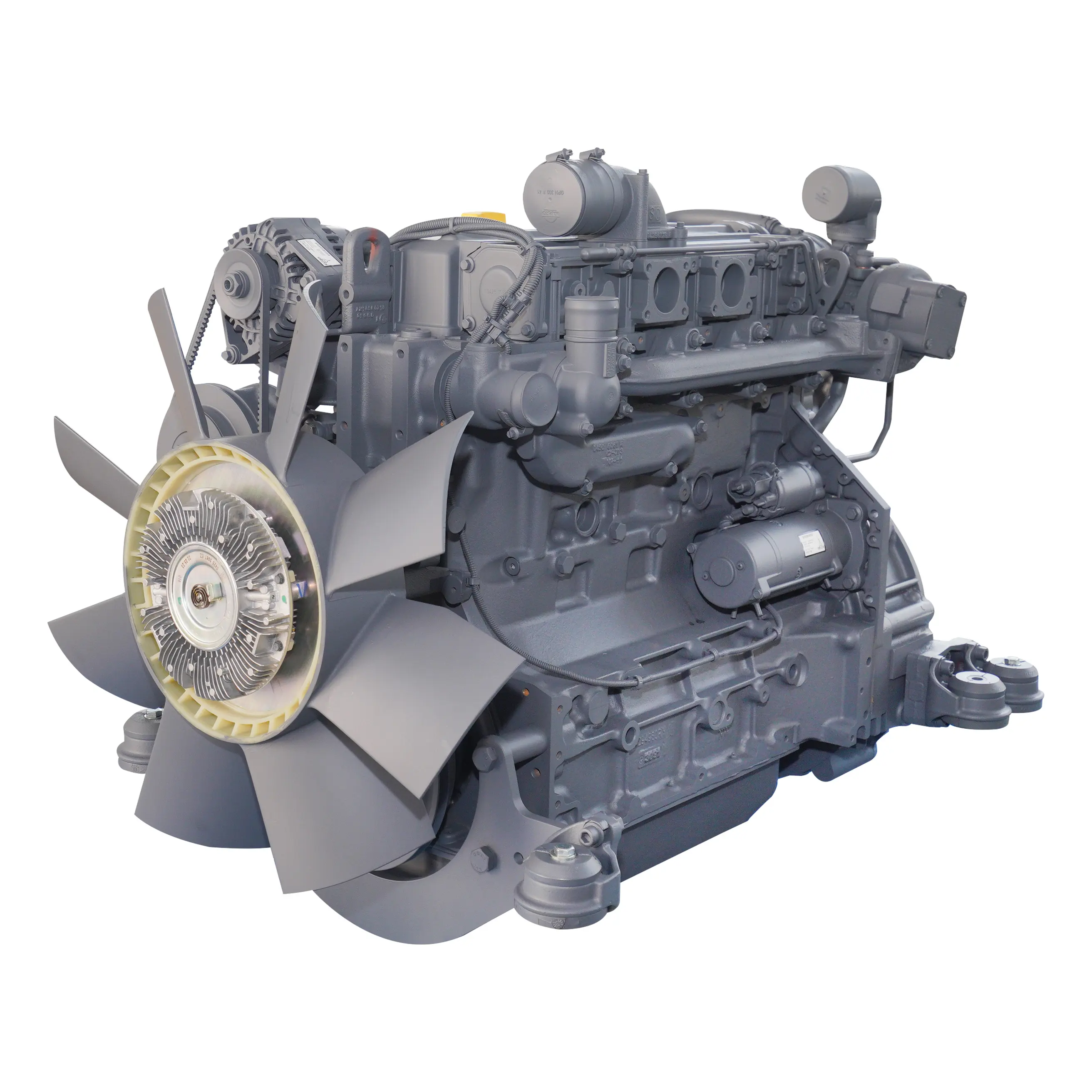 Hakiki stil 4 silindir BF4M1013EC Deutz motorlar İnşaat makineleri için dizel motor
