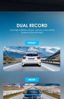 Eachpai DVR 2K kamera ganda dengan wifi & GPS