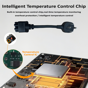 <span class=keywords><strong>Adaptateur</strong></span> NTO NEMA 14-50 32A pour Tesla Gen 2, état neuf, chargeur mobile portable avec <span class=keywords><strong>prise</strong></span> 220V, <span class=keywords><strong>prise</strong></span> EV 16 ampères - Product Image 6