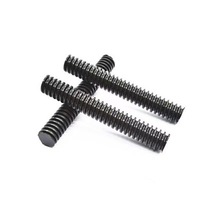 DIN Black Fully Threaded Rod Steel Threaded Bar M8-M30 1-3 Meter DIN975 Standard