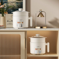 Mini-cuiseur électrique multifonction Great Bear, cuiseur à riz, revêtement antiadhésif, acier inoxydable, utilisation en extérieur, usage domestique