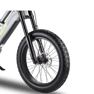 Mukuta Knight Bicicleta elétrica para adultos, carro de armazém europeu, 1200 W, alcance máximo de 50 km, bicicleta elétrica dobrável off road, 2000 W