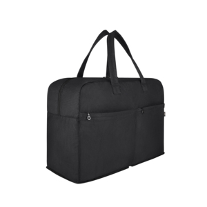 Bolsa de Viaje Ligera, Simple, Negra, Bolsa de Cosméticos, Bolsa de Lona para Viaje - Product Image 3