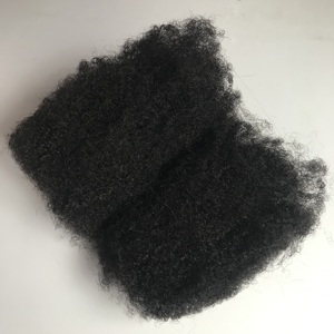 Cheveux humains afro crépus non traités à 100% pour tresses africaines, mèches, greffe - Product Image 5