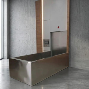 Nuevo Incinerador de Crematorio Eléctrico con Capacidad de Carga de 1000 Libras, Máquina de Cremación Humana Totalmente Automática, Control PLC, 220/380V - Product Image 1
