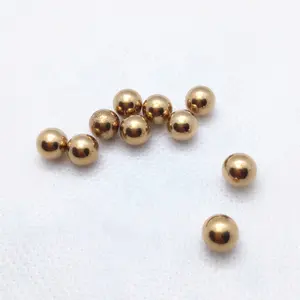 Hot Sale Large Size Brass Balls Solid 99.99 Pure Copper H62/65 Brass Ball