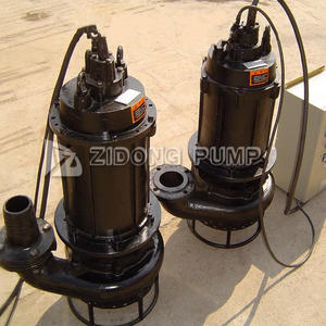 Bomba de dragado de agua de arena sumergible accionada eléctrica o hidráulica - Product Image 1