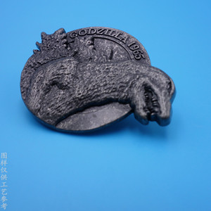 Broche de Aleación de Zinc de Godzilla 1965, Estilo Antiguo 3D, Réplica de Película de Ciencia Ficción, Pin de Regalo, Accesorio de Moda Unisex - Product Image 3