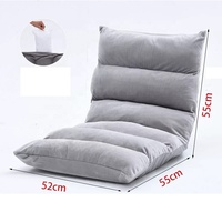 Meilleure vente chaise de sol japonaise canapé paresseux pliant en tissu tatami canapé paresseux fauteuil de détente