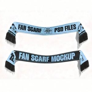 Écharpe de supporter personnalisée avec logo imprimé sur mesure pour l'événement de football 2026 en Amérique du Nord – Cadeau promotionnel en gros - Product Image 5