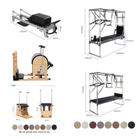 Machine pliante de réformateur de Pilates de haute qualité à bas prix de réformateur de Pilates de réformateur en aluminium pour la maison Wookout et la salle de sport