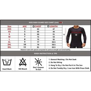 Maillot de performance personnalisé entièrement personnalisable Rashguard pour jeunes garçons Long maillot de sport en nylon et spandex - Product Image 6