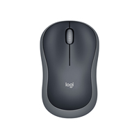 Logitech-ratón inalámbrico M185 Original, Mini ordenador portátil práctico para PC y oficina