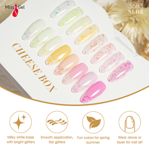 Esmalte de Uñas con Purpurina <span class=keywords><strong>Miss</strong></span> <span class=keywords><strong>Gel</strong></span> 2025, Proveedor, Personalizado OEM/ODM, Muestra Gratuita, Alta Pigmentación, Venta al por Mayor, <span class=keywords><strong>Gel</strong></span> UV, Sin HEMA - Product Image 4