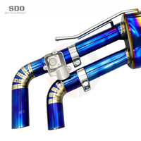 Système d'échappement SDO Performance Blue Burnt Titanium pour VW Golf R MK8 MK8.5 2.0T 2021-2026 Valve Muffler Catback