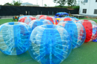 0.9mm PVC gonflable Zorb Ball Bubble Soccer 1.5m Herbe Dia avec pompe à air et garantie de 3 ans Commande minimum 1 pièce