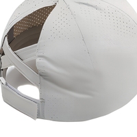 Casquette de sport athlétique perforée ultra-légère avec protection solaire UPF 50+ de qualité supérieure, anti-humidité et imperméable pour l'entraînement estival