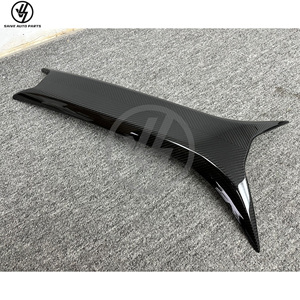 RYFT Style Dry Carbon Fiber Glossy Twill <b>Weave</b> Roof Air Vent Outlet Trim for 720S 2015-2018 Car Body <b>Kit</b> Parts 6-Month - Product Image 3