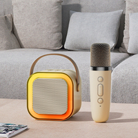 Meilleurs cadeaux pour filles et garçons 5.3 Haut-parleur portable de karaoké à domicile avec micro