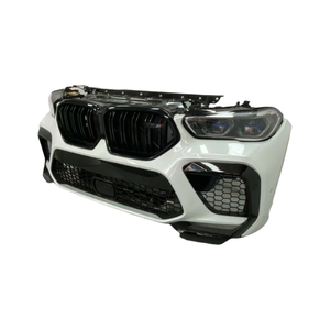 Convient pour BMW X6M F986 F96 : Ensemble de pare-chocs avant de haute qualité avec grille de radiateur, ventilateur de phare et kit carrosserie ABS - Product Image 3