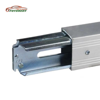 Barres de soutènement réglables en acier FT8013S pour planchers de conteneurs, 92-103 pouces, 3000 lbs, barre de chargement E-Track, sécurisation logistique, argent, OEM