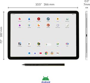 Tableta <span class=keywords><strong>Wacom</strong></span> MovinkPad 11 con Android 14, Pantalla de 11 Pulgadas, Lápiz Delgado Pro 3 sin Batería, 8 GB de RAM/128 GB de Almacenamiento, Vidrio Grabado Antideslumbrante de Dibujo Rápido - Product Image 2