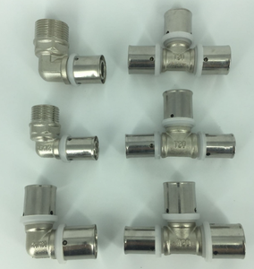 Высококачественные фитинги из ХПВХ: тройник пресс-фитинг с гладкой поверхностью, латунный, для высокого давления, тип TH/U, пресс-инструменты для труб - Product Image 5