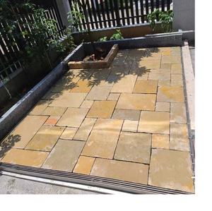 Pierre de drapeau en pierre <span class=keywords><strong>calcaire</strong></span> naturelle de finition antidérapante sur mesure pour les sols de <span class=keywords><strong>piscine</strong></span> et les carreaux d'adaptation - Product Image 6