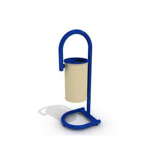 Bote de basura exterior, metal oscilante 47x44x119cm-30l - Product Image 1