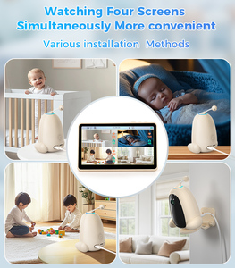 Moniteur <span class=keywords><strong>Bébé</strong></span> Intelligent à Radar IA avec Alerte <span class=keywords><strong>de</strong></span> Sortie et <span class=keywords><strong>de</strong></span> Pleurs, Suivi du Sommeil, Vidéo 1080P 7 Pouces, Moniteur <span class=keywords><strong>de</strong></span> Battements <span class=keywords><strong>de</strong></span> Cœur et <span class=keywords><strong>de</strong></span> Respiration du <span class=keywords><strong>Bébé</strong></span> - Product Image 5