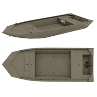 Nouveaux Bateaux de Pêche en Aluminium 2026 pour la Pêche au Thon, Coque et Plancher en Aluminium, Moteur Hors-Bord, à Vendre (16/18 pieds/21 pieds) 4 - 8m
