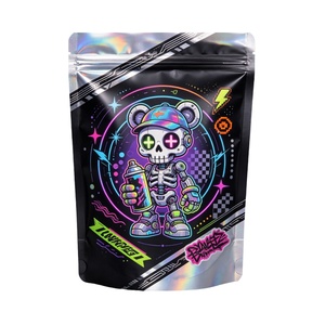 Custom Designed Printed Candy Stand Pouch Matte PE Reusable 3.5g 7g 14g Aluminum Mylar Food Packaging Bags Pet Canned Foods - Product Image 2