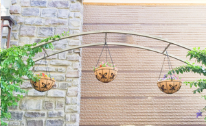 10-14 pollici cestini appesi in palma <span class=keywords><strong>da</strong></span> cocco Art cesto di fiori a <span class=keywords><strong>parete</strong></span> balcone fiori erba pianta verdure vasi <span class=keywords><strong>da</strong></span> fiori - Product Image 6