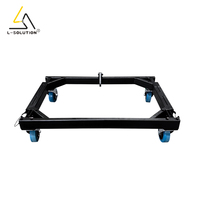 Accessoires métalliques H20/H30 DOLLY durables, écologiques et portables pour enceintes Line Array, applications scéniques et extérieures