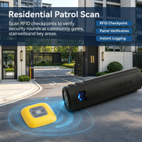 V1 RFID Patrol Scanner Residential Security Device Cost-Effective Checkpoint Reader for Gated Community Guard Tour
