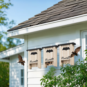 Nichoir en bois pour chauves-souris, conçu pour l'extérieur, facile à accrocher et idéal pour les chauves-souris s'abriter - Product Image 6