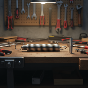 Replacement Spring For 87 11 250 Plier <b>Tool</b> Part Metal Coil With <b>Hook</b> Ends - Product Image 2