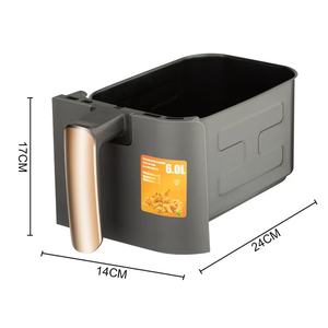 2024 airfryers đa chức năng điện thông minh kép giỏ 4L + 4L lò Nồi chiên không khí - Product Image 3